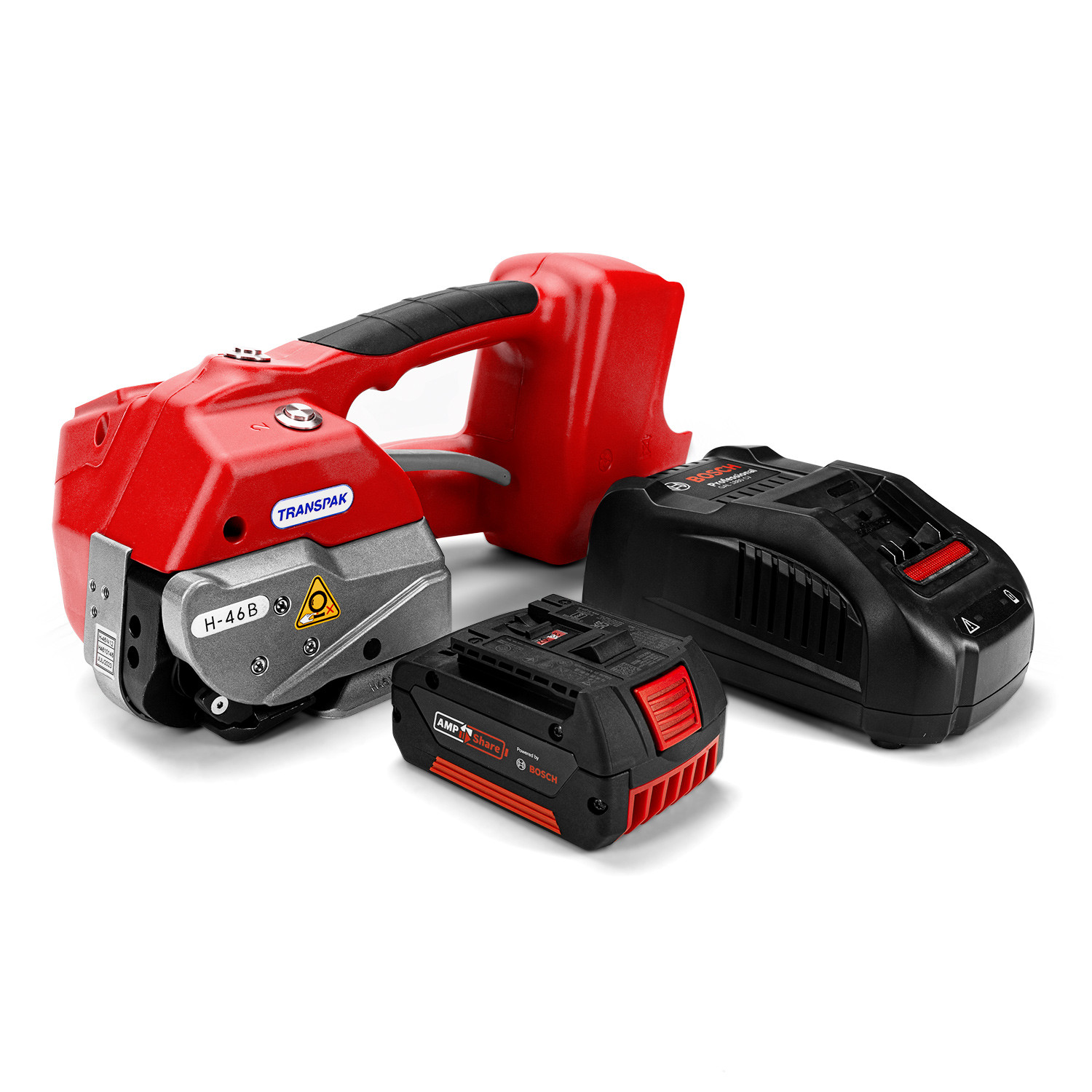 Transpak H46A BatteryPowered Premium Industrial Strapping Tool